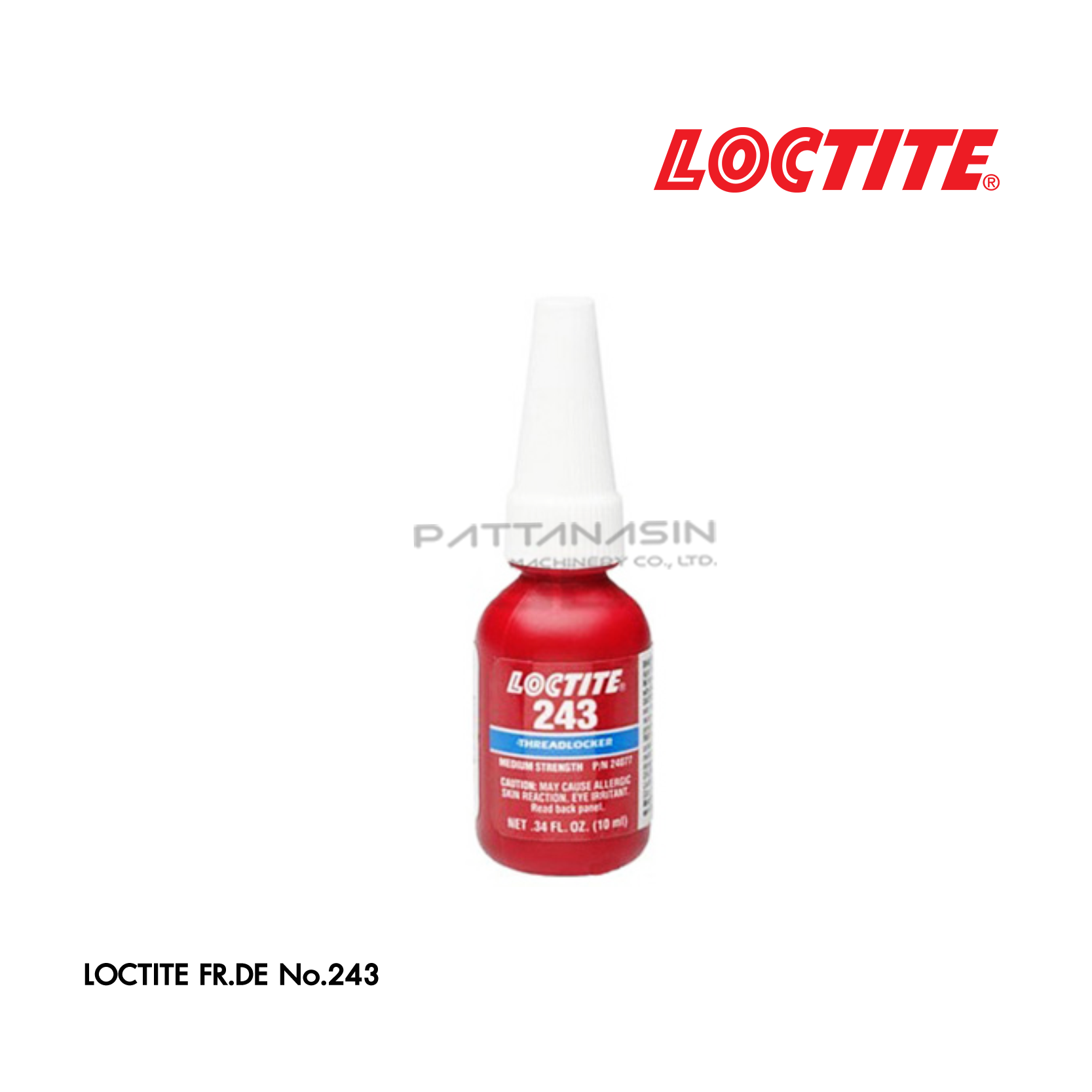 LOCTITE น้ำยาล็อคเกลียว เบอร์ 243 ขนาด 10 มล.